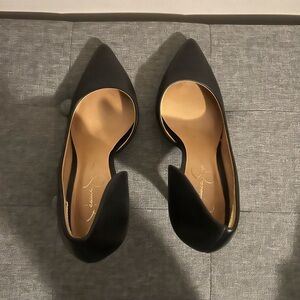 Jessica Simpson Elegant Black Heels